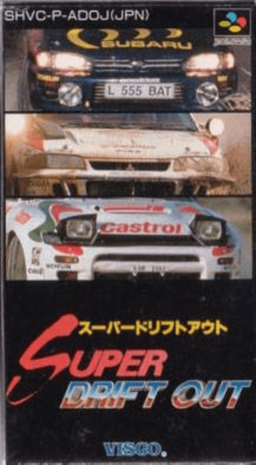 Super Drift Out box art for Super Famicom